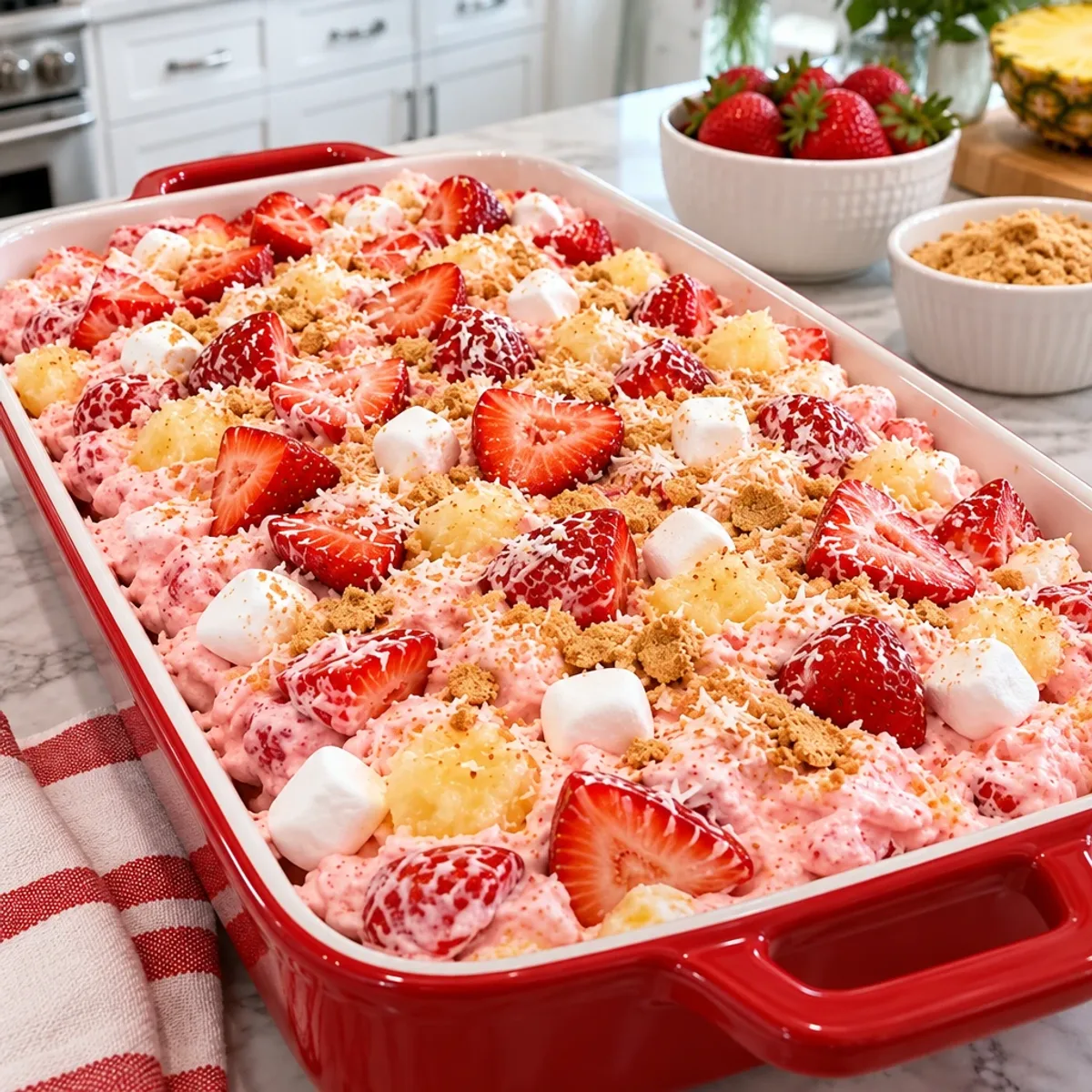 Homemade Strawberry Fluff Salad That Dazzles Your Taste Buds article image 4