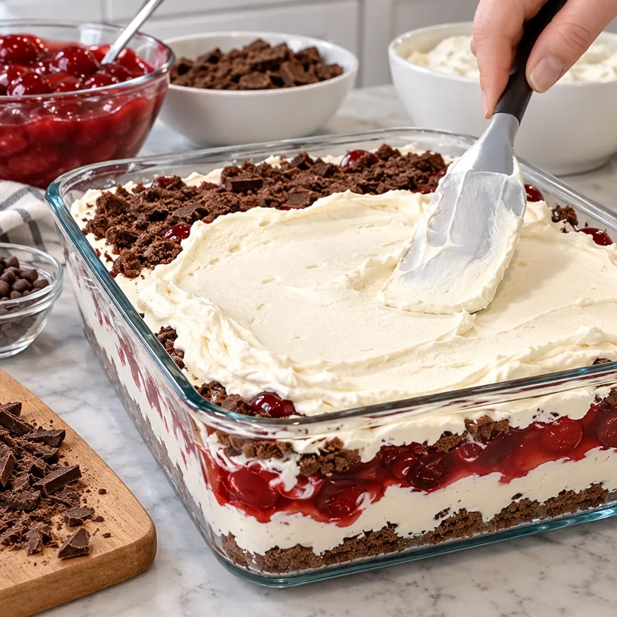 Irresistible Chocolate Cherry Layered Dessert article image 3