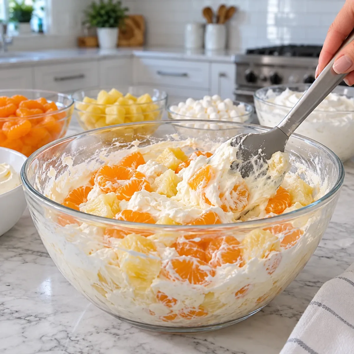 Irresistibly Creamy Orange Delight Fruit Salad article image 3