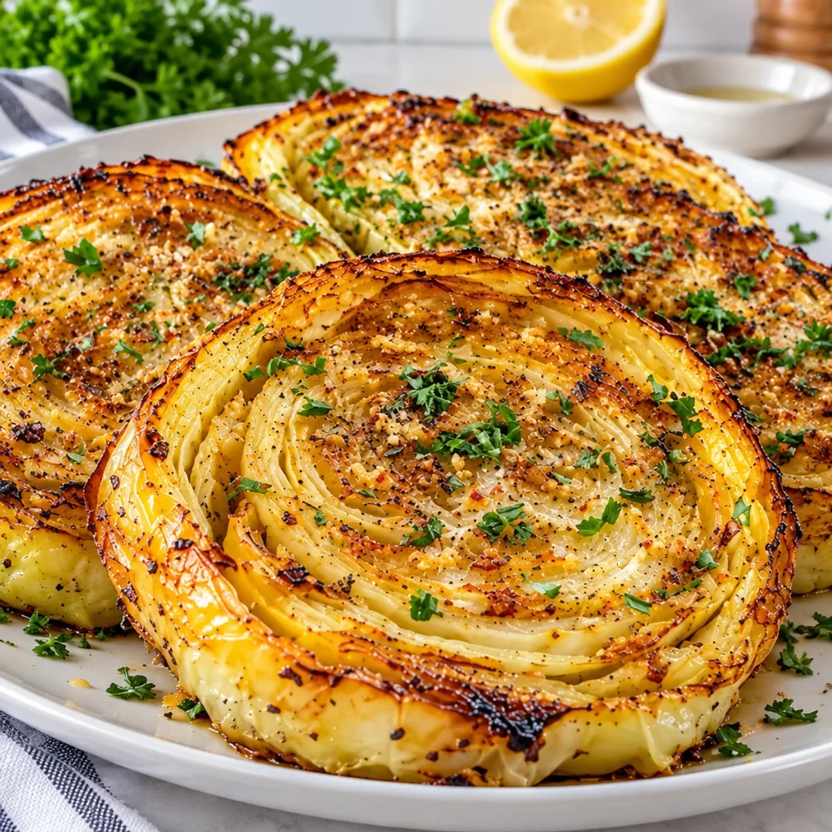 Oven Roasted Cabbage Steaks for Flavor-Packed Dinners