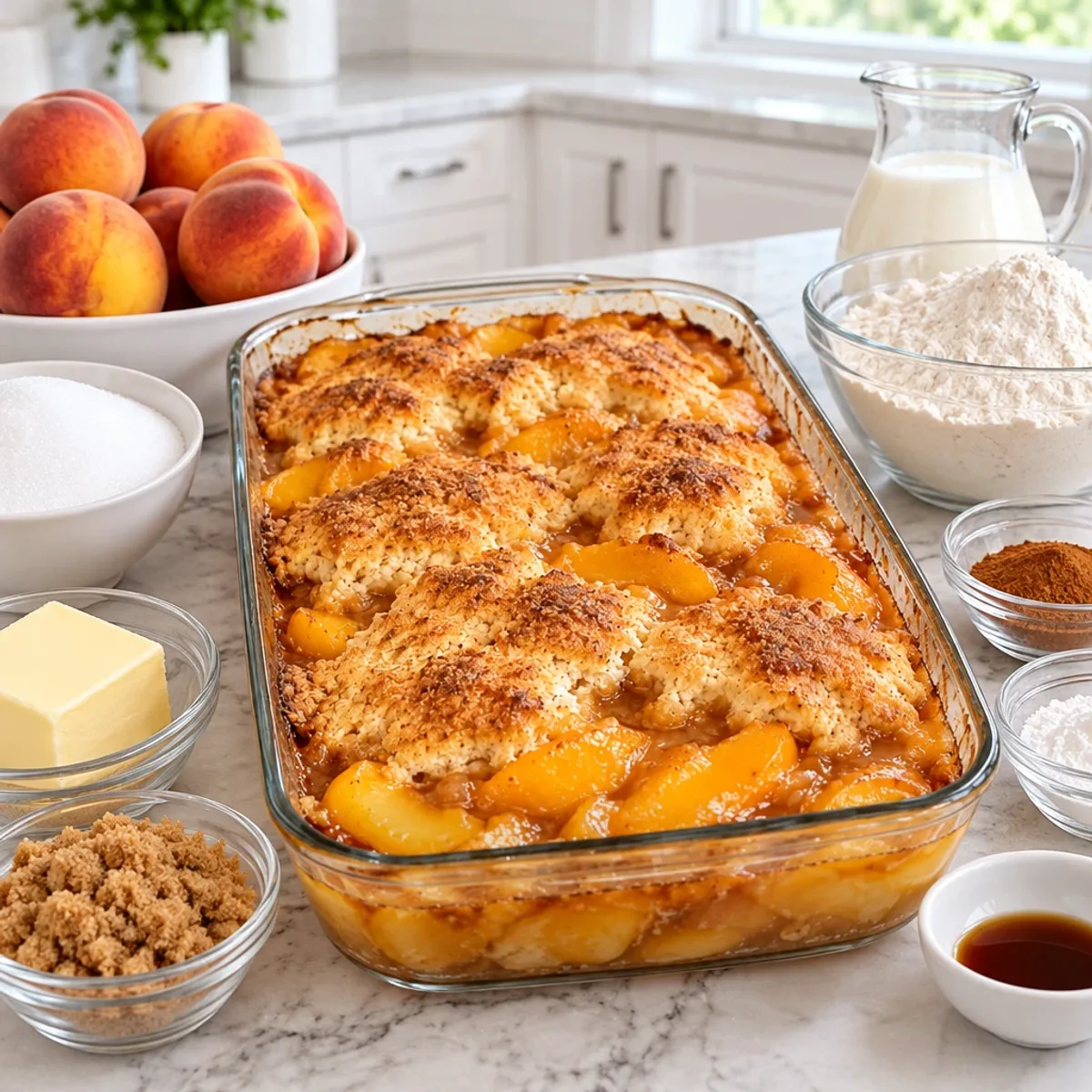Delicious Peach Cobbler with a Golden Topping article image 2