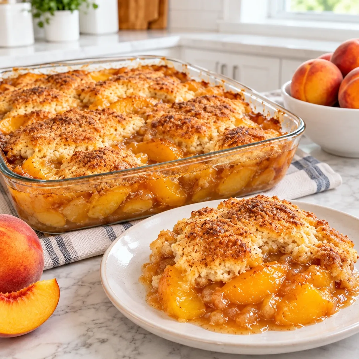 Delicious Peach Cobbler with a Golden Topping article image 4