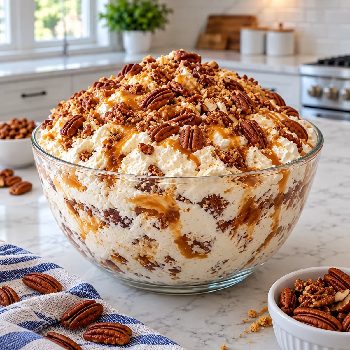 Decadent Pecan Pie Cheesecake Fluff Delight