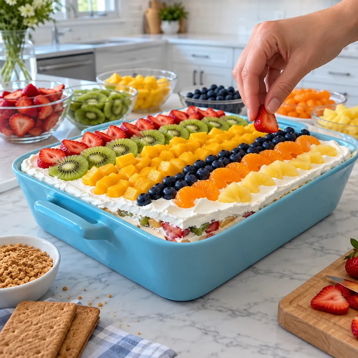 Rainbow Fruit Cheesecake Lasagna That Impresses Every Time article image 3