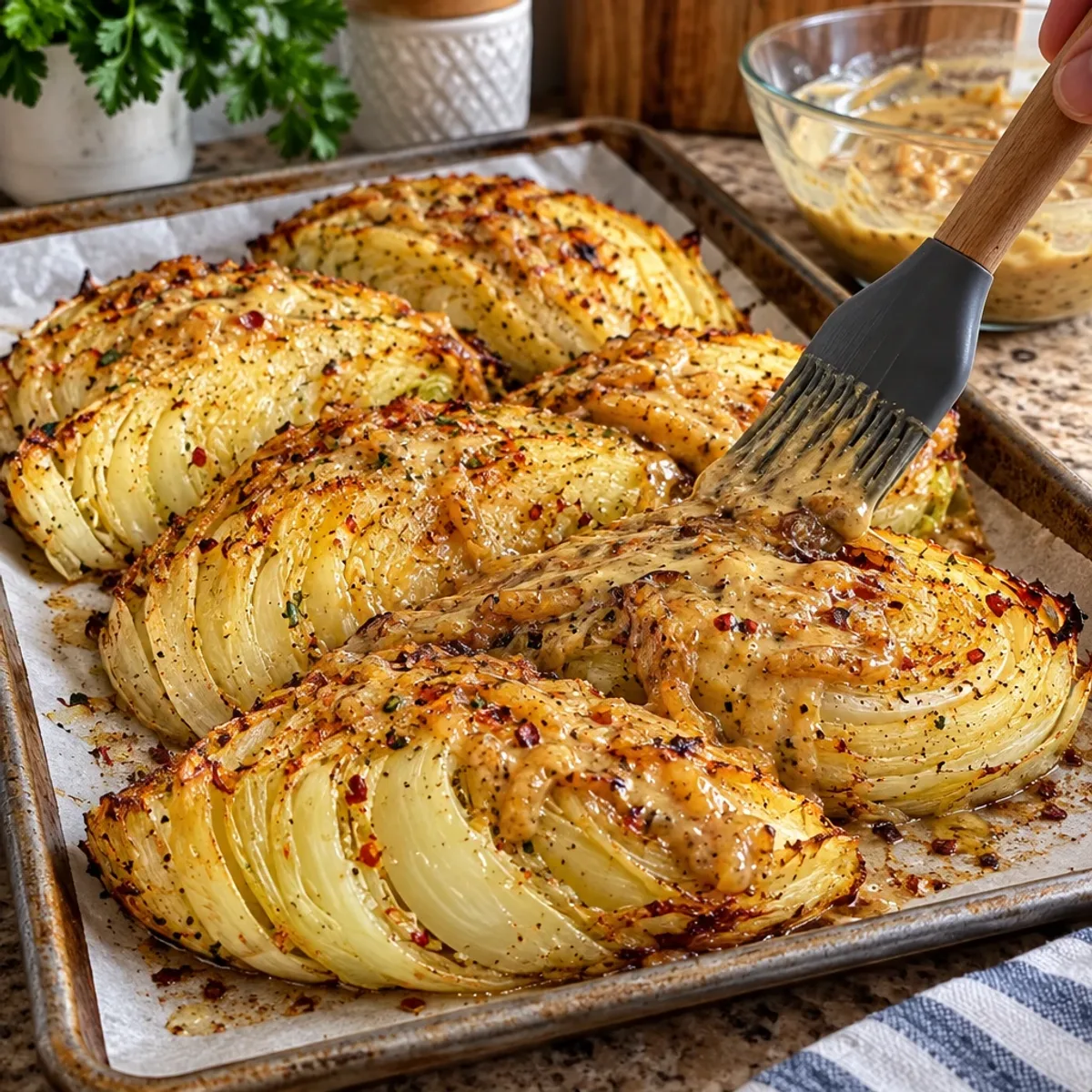 Roasted Cabbage with Onion Dijon Sauce Made Easy article image 3