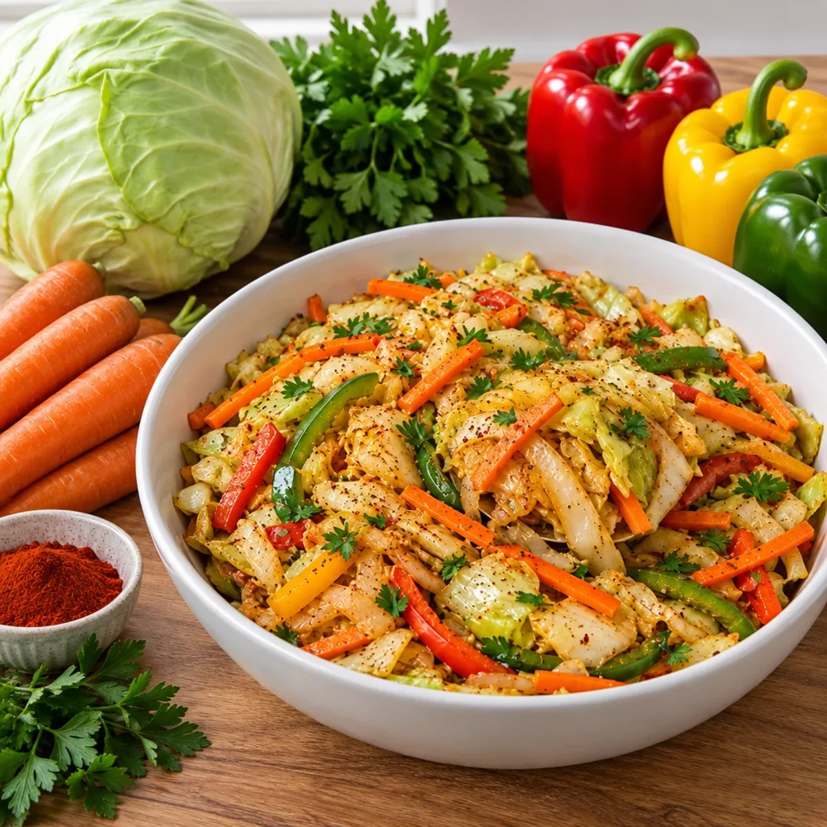 Sautéed Cabbage and Colorful Veggies: A Tasty Side Dish article image 2