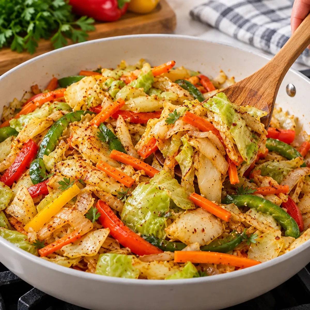 Sautéed Cabbage and Colorful Veggies: A Tasty Side Dish article image 3