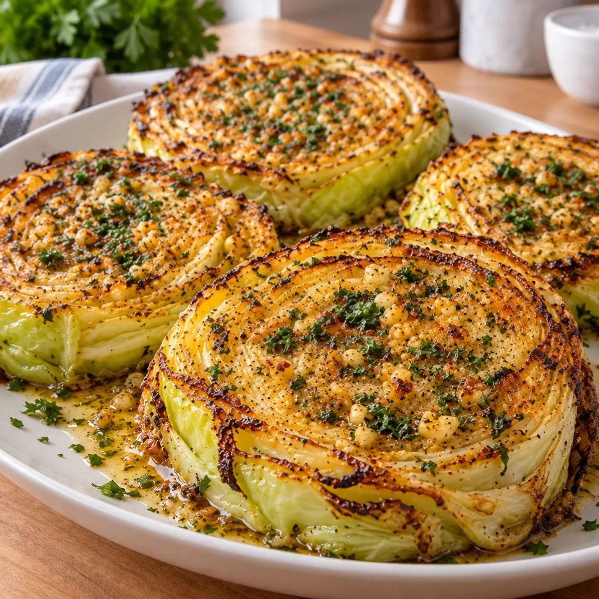 Savory Garlic Herb Cabbage Steaks for a Flavorful Side article image 4