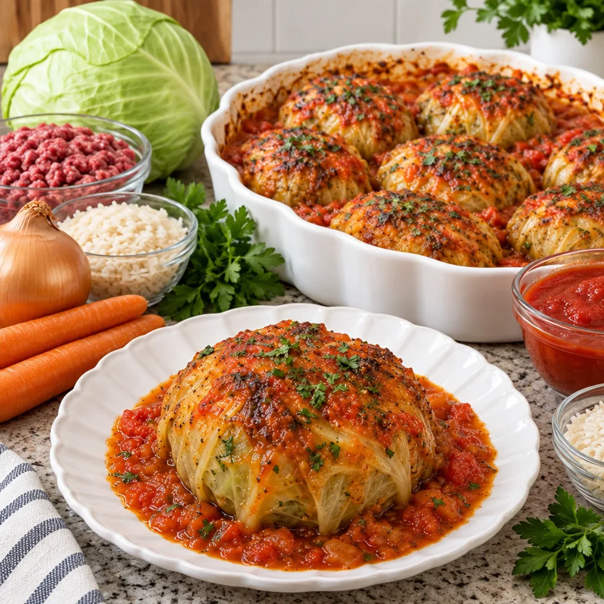 Stuffed Cabbage in Portions: A Comfort Food Delight article image 2