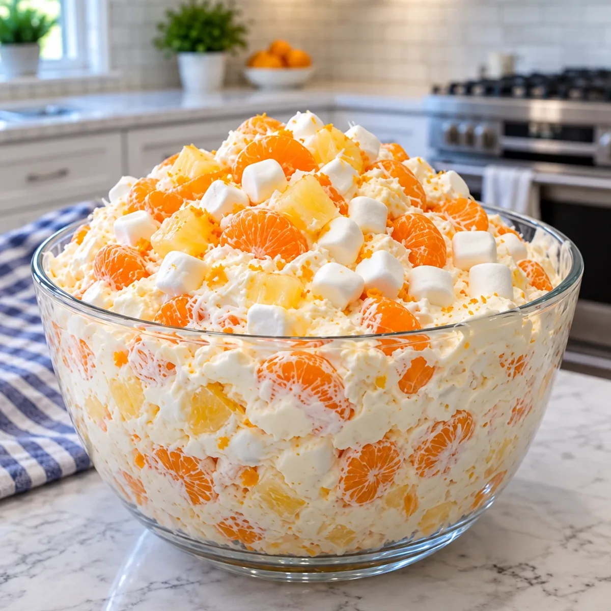 Summer Orange Cream Fruit Salad That Steals the Show