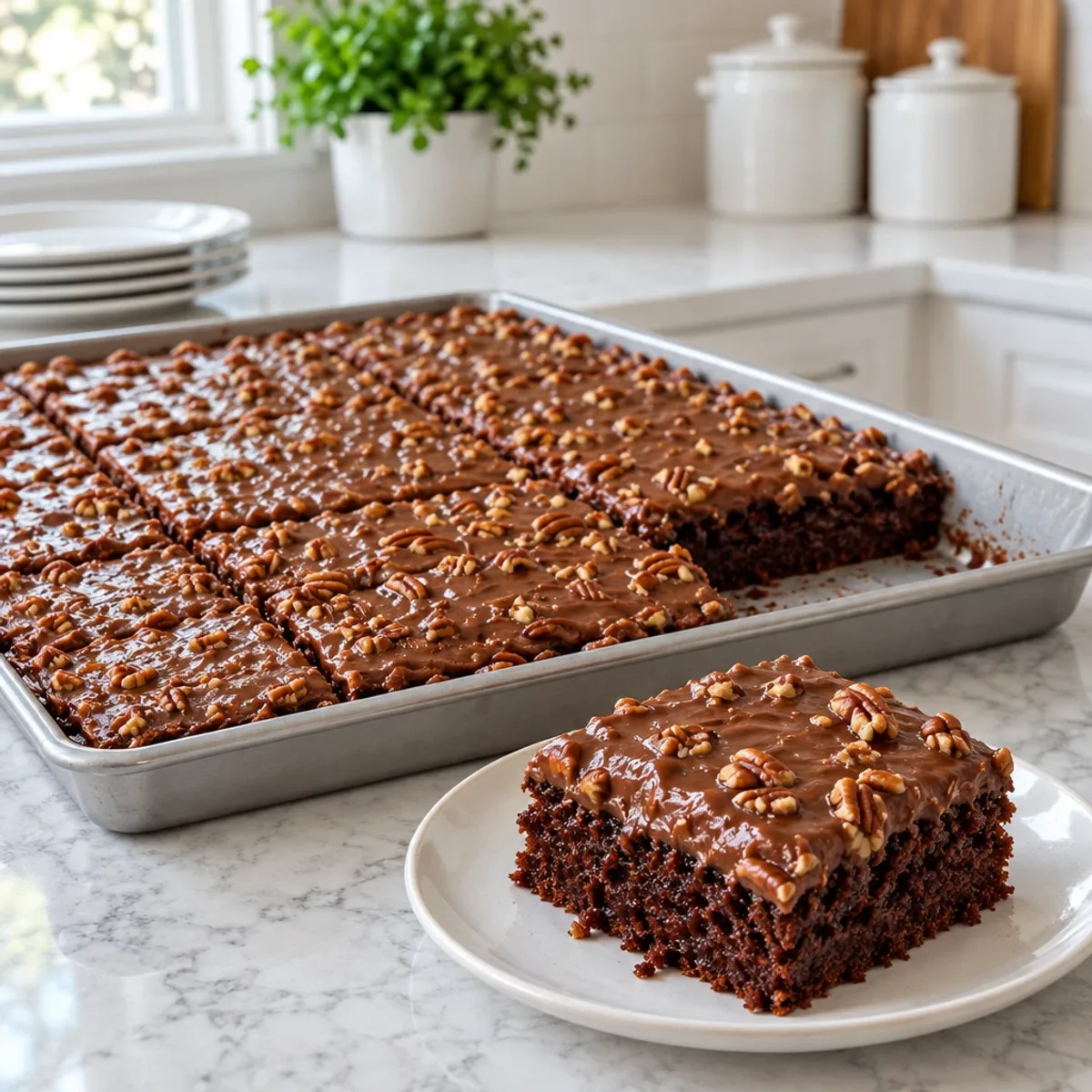 The Best Texas Sheet Cake You'll Ever Bake